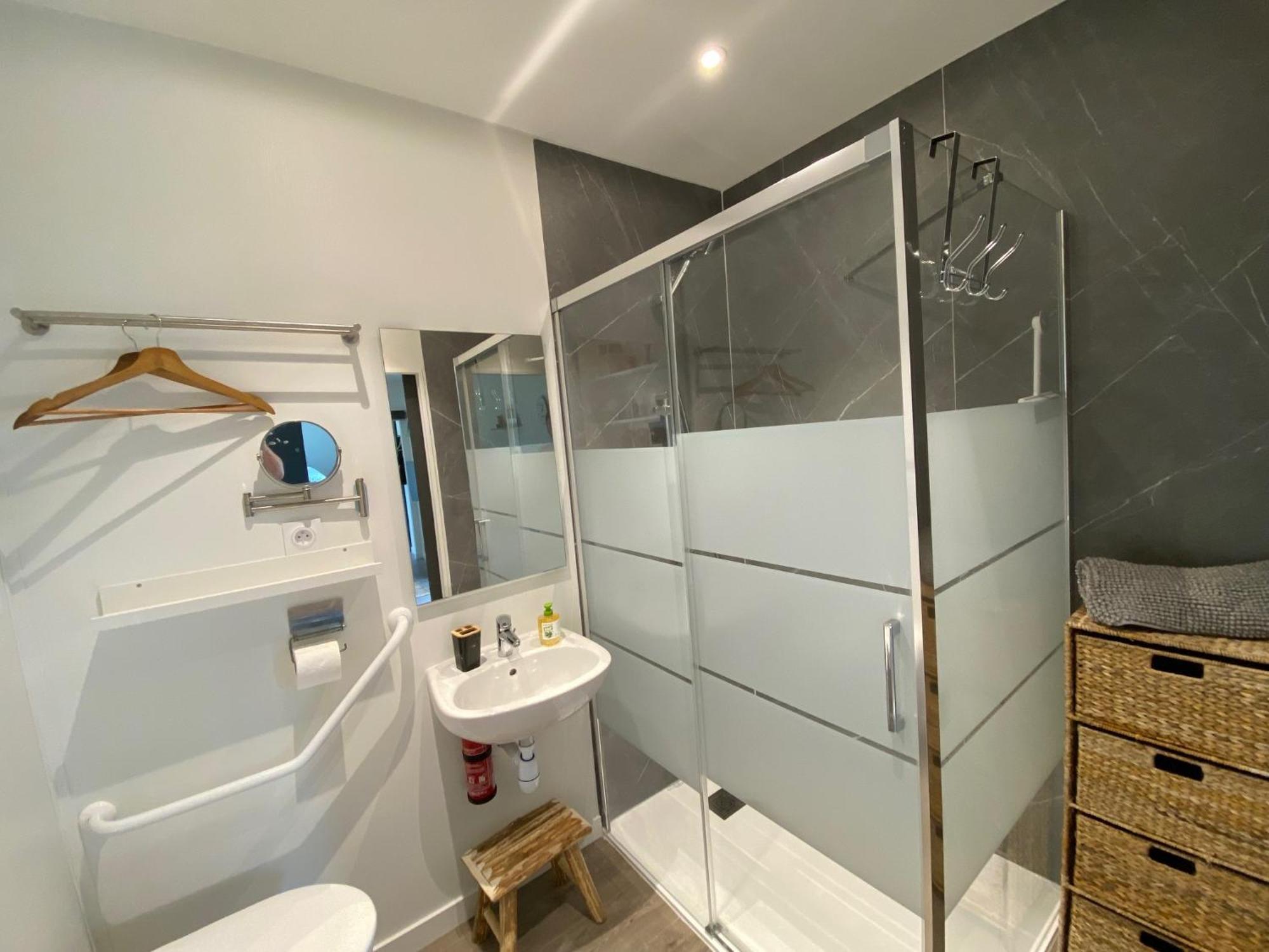 Le Studio De La Noire Choque - Bain Nordique Audembert Kamer foto
