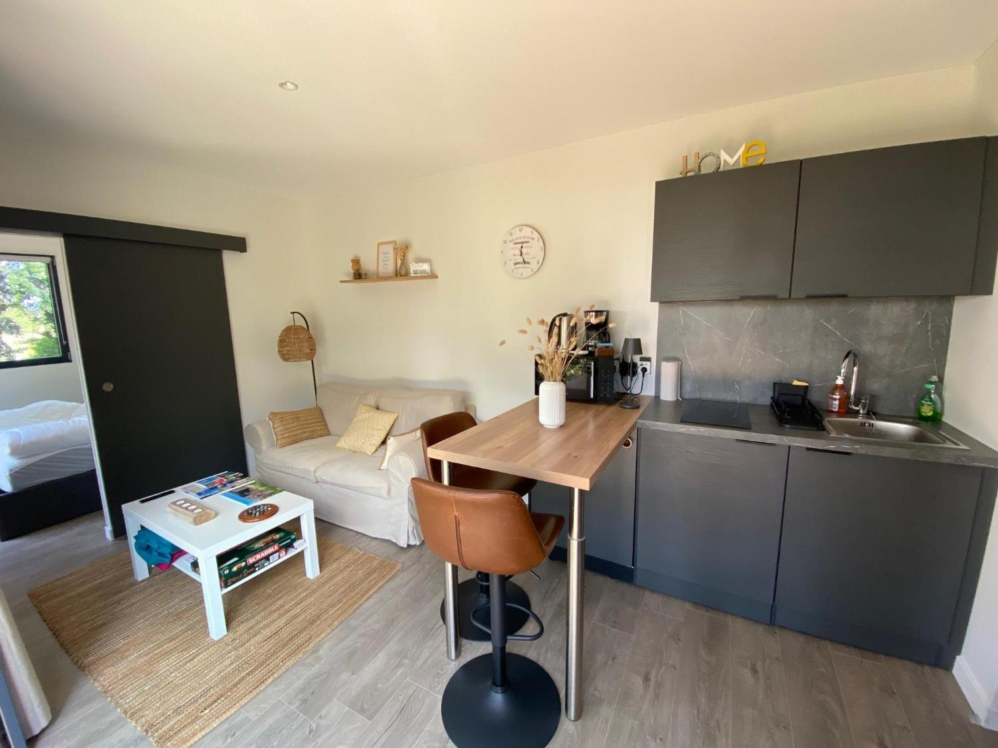 Le Studio De La Noire Choque - Bain Nordique Audembert Kamer foto